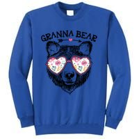 Granna Bear Mom Grandma Cute Floral Happy MotherS Day Great Gift Tall Sweatshirt