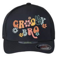 Groovy Brother Matching Family 1st Birthday Party Flexfit Unipanel Trucker Cap