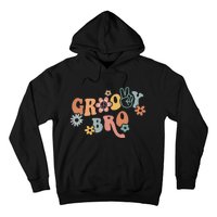 Groovy Brother Matching Family 1st Birthday Party Hoodie