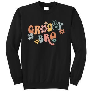 Groovy Brother Matching Family 1st Birthday Party Sweatshirt