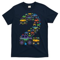 Graphic Boy Monster Truck 2nd Birthday 2 Years T-Shirt