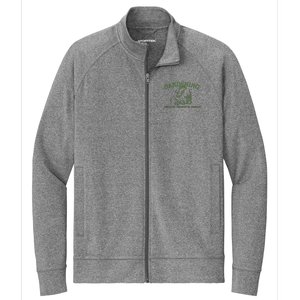 Gardening Because Murder Is Wrong Retro Stretch Full-Zip Cadet Jacket