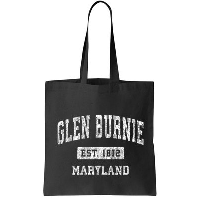 Glen Burnie Maryland Md Vintage Sports Bag
