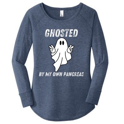 Ghosted By My Own Pancreas Type 1 Diabetes Humor Women's Perfect Tri Tunic Long Sleeve Shirt