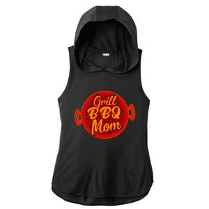 Grill Bbq Mom Grilling Chef Cook Mommy Mothers Day Gift Cool Gift Ladies PosiCharge Tri-Blend Wicking Draft Hoodie Tank