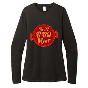 Grill Bbq Mom Grilling Chef Cook Mommy Mothers Day Gift Cool Gift Womens CVC Long Sleeve Shirt