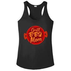 Grill Bbq Mom Grilling Chef Cook Mommy Mothers Day Gift Cool Gift Ladies PosiCharge Competitor Racerback Tank