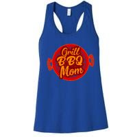 Grill Bbq Mom Grilling Chef Cook Mommy Mothers Day Gift Cool Gift Women's Racerback Tank