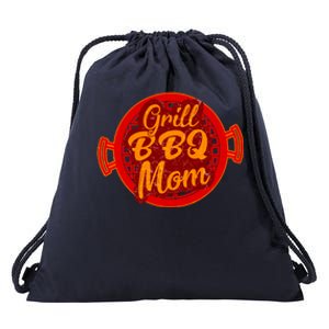 Grill Bbq Mom Grilling Chef Cook Mommy Mothers Day Gift Cool Gift Drawstring Bag