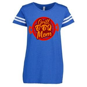 Grill Bbq Mom Grilling Chef Cook Mommy Mothers Day Gift Cool Gift Enza Ladies Jersey Football T-Shirt