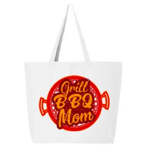 Grill Bbq Mom Grilling Chef Cook Mommy Mothers Day Gift Cool Gift 25L Jumbo Tote