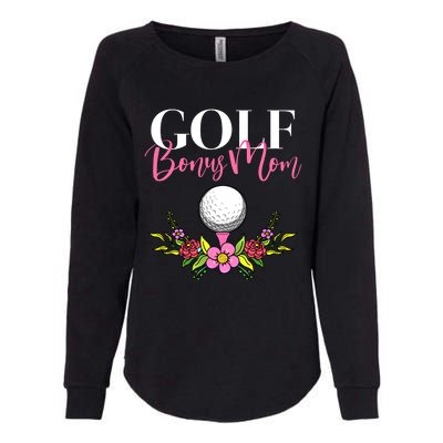 Golf Bonus Mom Golfer Stepmother Gift Womens California Wash Sweatshirt