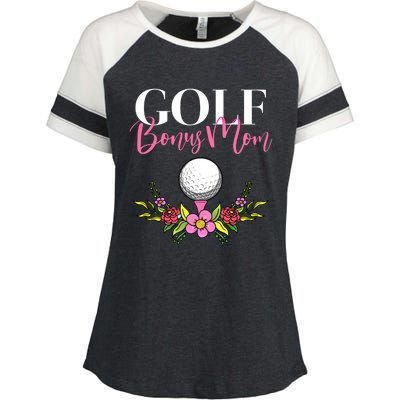 Golf Bonus Mom Golfer Stepmother Gift Enza Ladies Jersey Colorblock Tee