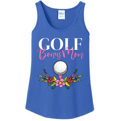 Golf Bonus Mom Golfer Stepmother Gift Ladies Essential Tank