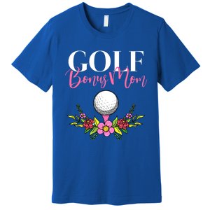 Golf Bonus Mom Golfer Stepmother Gift Premium T-Shirt