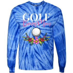 Golf Bonus Mom Golfer Stepmother Gift Tie-Dye Long Sleeve Shirt