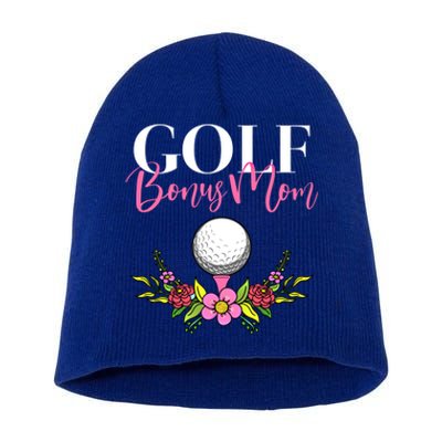 Golf Bonus Mom Golfer Stepmother Gift Short Acrylic Beanie