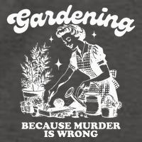 Gardening Because Murder Is Wrong Vector Backpack