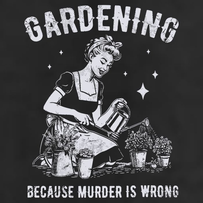 Gardening Because Murder Is Wrong 25L Jumbo Tote