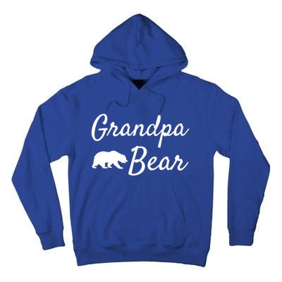 Grandpa Bear Meaningful Gift Christmas Papa Bear Mama Bear Bear Gift Tall Hoodie