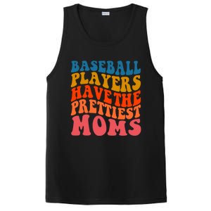 Groovy Baseball Mom Mothers Day Softball Lover Gift PosiCharge Competitor Tank