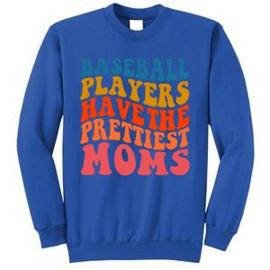 Groovy Baseball Mom Mothers Day Softball Lover Gift Sweatshirt