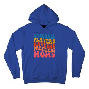 Groovy Baseball Mom Mothers Day Softball Lover Gift Tall Hoodie