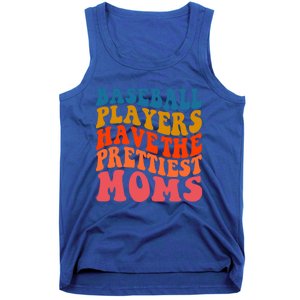 Groovy Baseball Mom Mothers Day Softball Lover Gift Tank Top