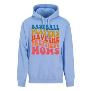 Groovy Baseball Mom Mothers Day Softball Lover Gift Unisex Surf Hoodie