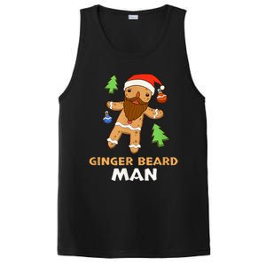 Ginger Beard Man Holiday Gingerbread Christmas PosiCharge Competitor Tank