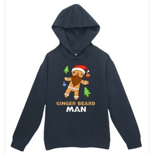 Ginger Beard Man Holiday Gingerbread Christmas Urban Pullover Hoodie