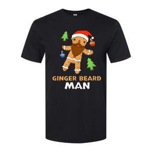 Ginger Beard Man Holiday Gingerbread Christmas Softstyle CVC T-Shirt