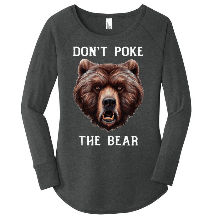 Grumpy Bear Mom Or Dad Grizzly Bear Women's Perfect Tri Tunic Long Sleeve Shirt