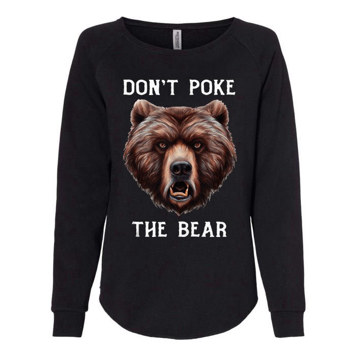 Grumpy Bear Mom Or Dad Grizzly Bear Womens California Wash Sweatshirt