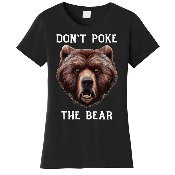 Grumpy Bear Mom Or Dad Grizzly Bear Women's T-Shirt