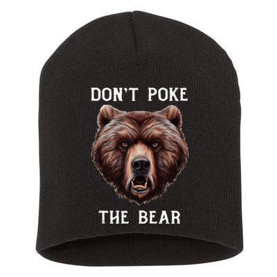 Grumpy Bear Mom Or Dad Grizzly Bear Short Acrylic Beanie