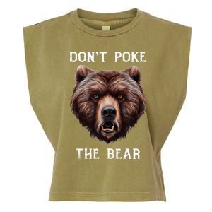 Grumpy Bear Mom Or Dad Grizzly Bear Garment-Dyed Women's Muscle Tee