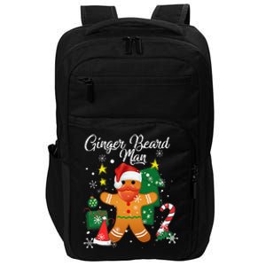 Ginger Beard Man Christmas Pajama Funny Gingerbread Gifts Impact Tech Backpack