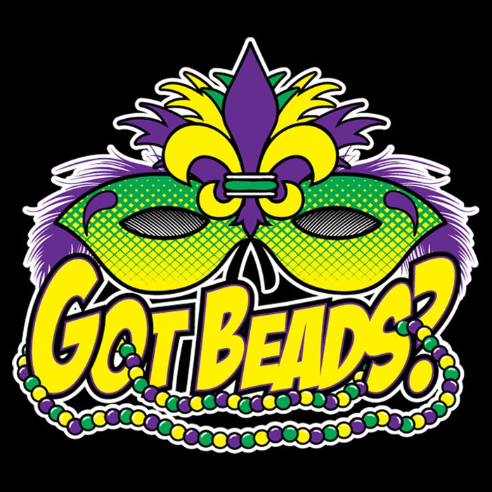 Got Beads Mardi Gras City Backpack