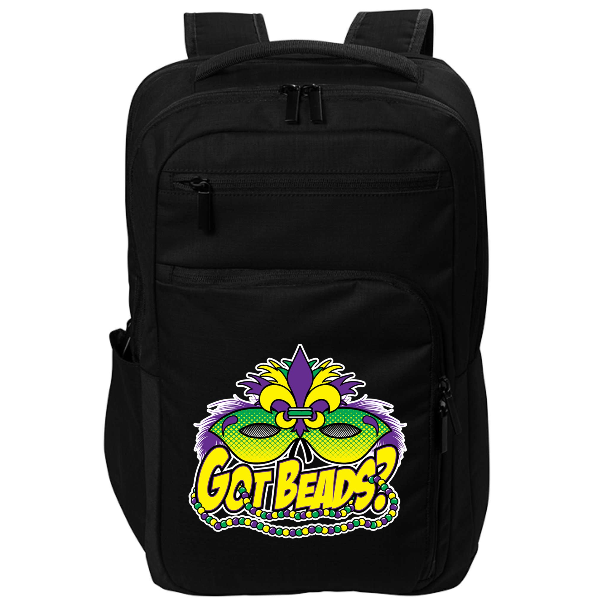 Got Beads Mardi Gras Impact Tech Backpack