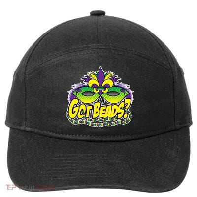Got Beads Mardi Gras 7-Panel Snapback Hat