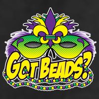Got Beads Mardi Gras Adult Drive Performance Visor