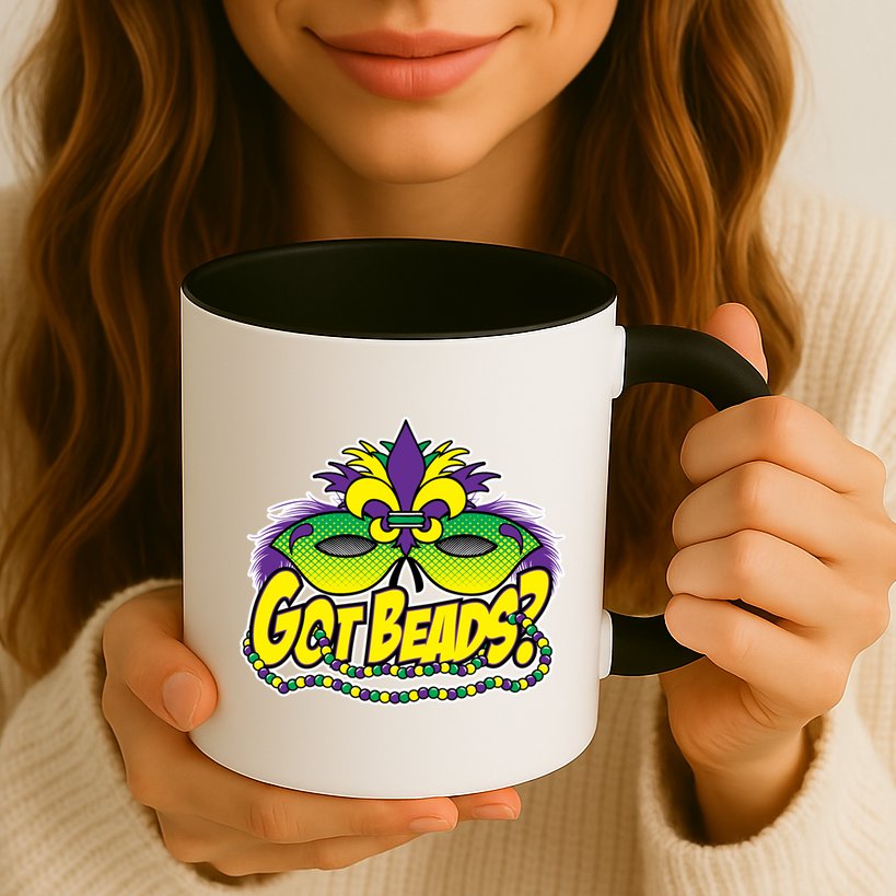 Got Beads Mardi Gras Mug