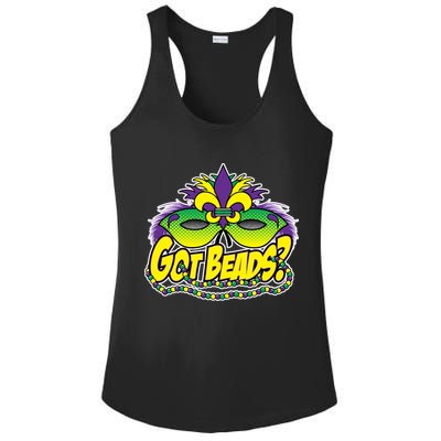 Got Beads Mardi Gras Ladies PosiCharge Competitor Racerback Tank