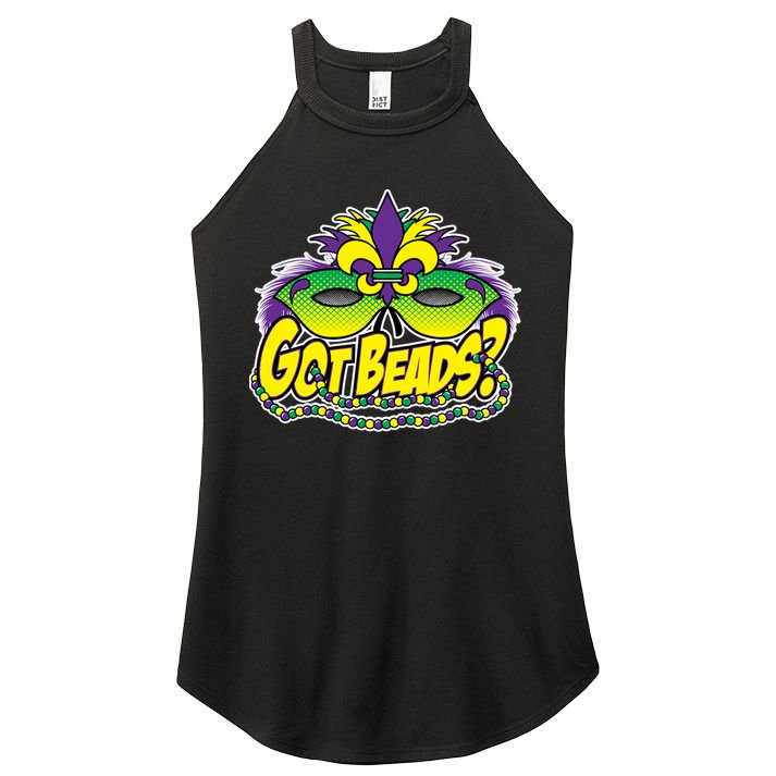 Got Beads Mardi Gras Women's Perfect Tri Rocker Tank