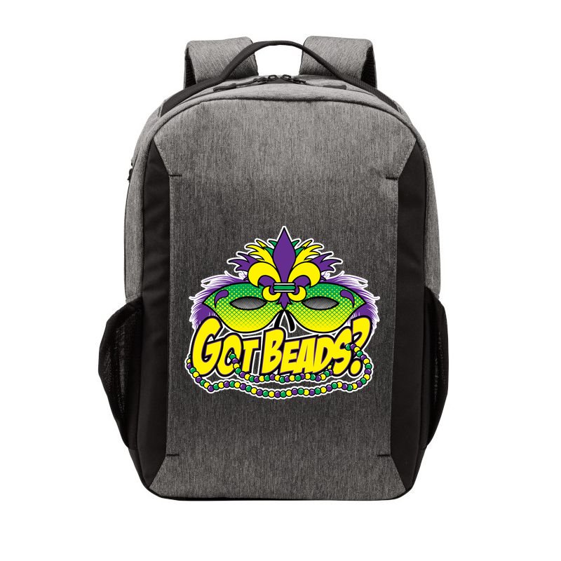 Got Beads Mardi Gras Vector Backpack