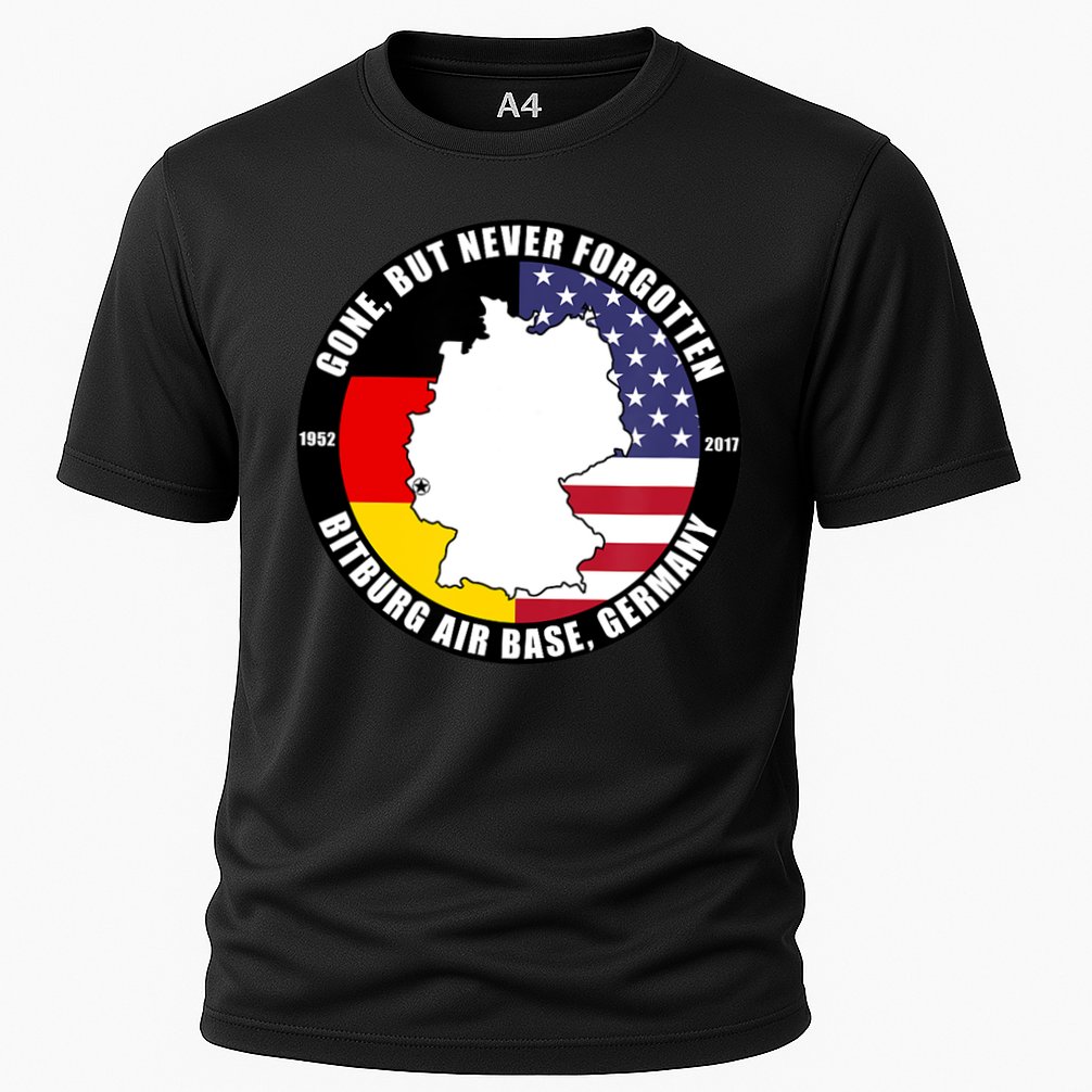 Gone But Never Forgotten Bitburg Air Base Germany Veteran Performance Shirt