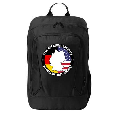 Gone But Never Forgotten Bitburg Air Base Germany Veteran City Backpack