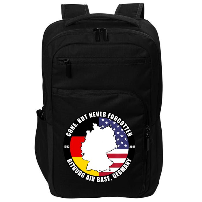 Gone But Never Forgotten Bitburg Air Base Germany Veteran Impact Tech Backpack