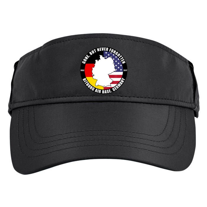 Gone But Never Forgotten Bitburg Air Base Germany Veteran Adult Drive Performance Visor